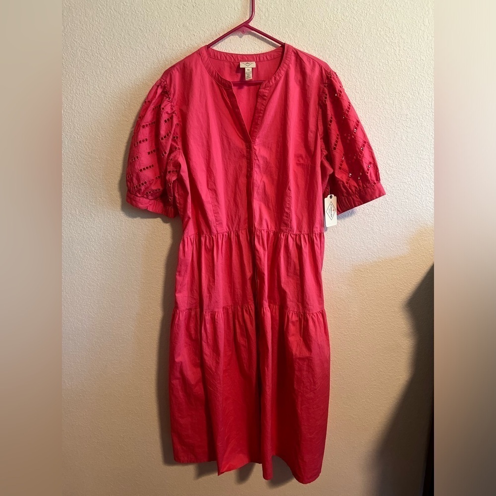 NWT St. John's Bay Pink Dress Size XXL - Picture 11 of 13